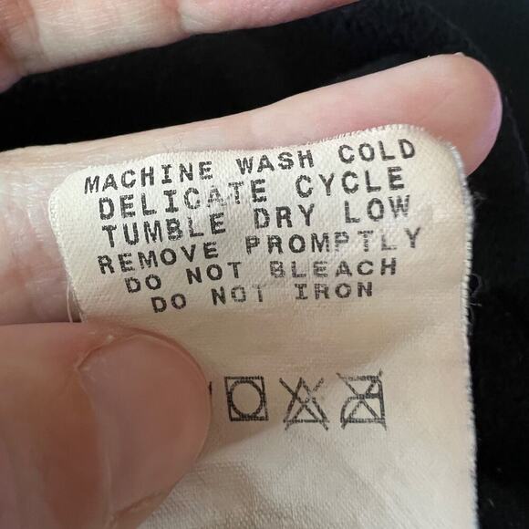 Hot Chillys Black Base Layer Men Medium 1/4 Zip Mock Neck Winter Snow Ski Fleece - Picture 7 of 7